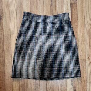 J. Crew NWT Houndstooth Pencil Skirt Size 2